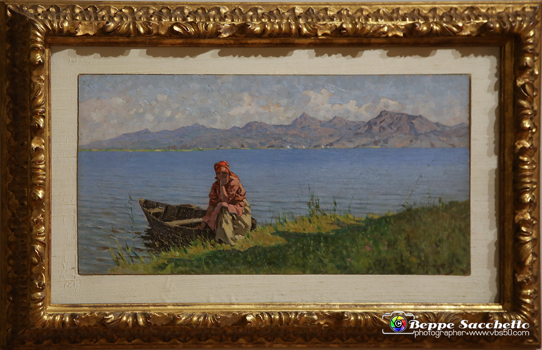 VBS_9474 - Mostra I Macchiaioli - Angiolo Tommasi - Barcaiola sul lago di Massaciuccoli, 1900-1905.jpg